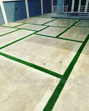 Artificial Grass Wall Mural Wall Brick Concrete Polish