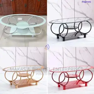 Modern Design Portable Glass Center Table