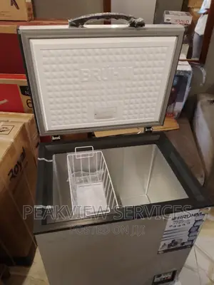 BCS-' 160mm Silver Bruhm Chest Freezer