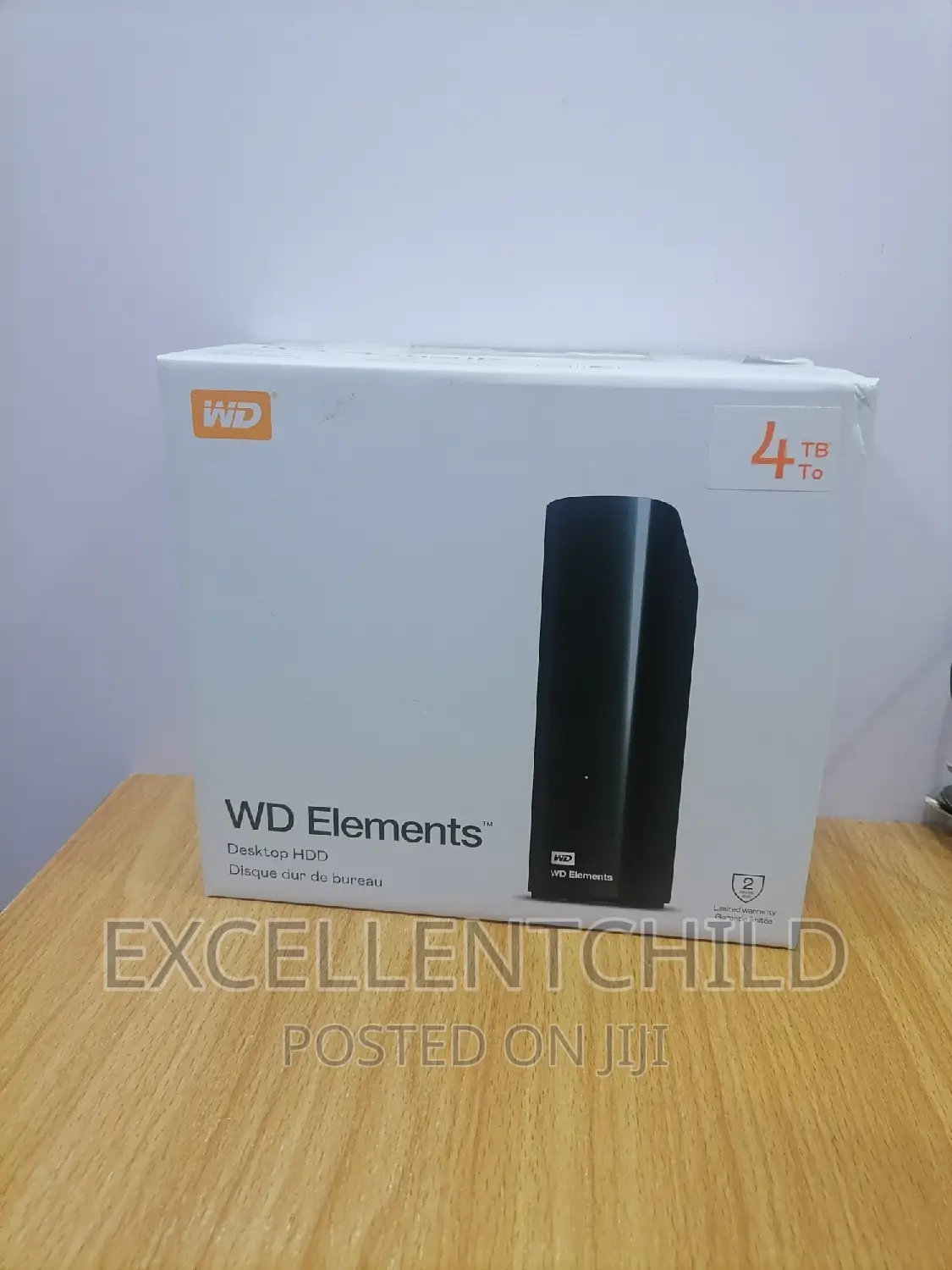 WD Elements 4tb External Power Storage