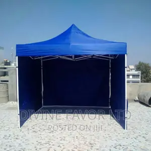 Imported Foldable Canopy 6 by 6 Feet With 3 Plain Walls