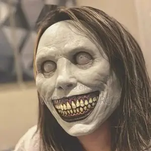 Halloween Mask Scary Smiling Demon Mask