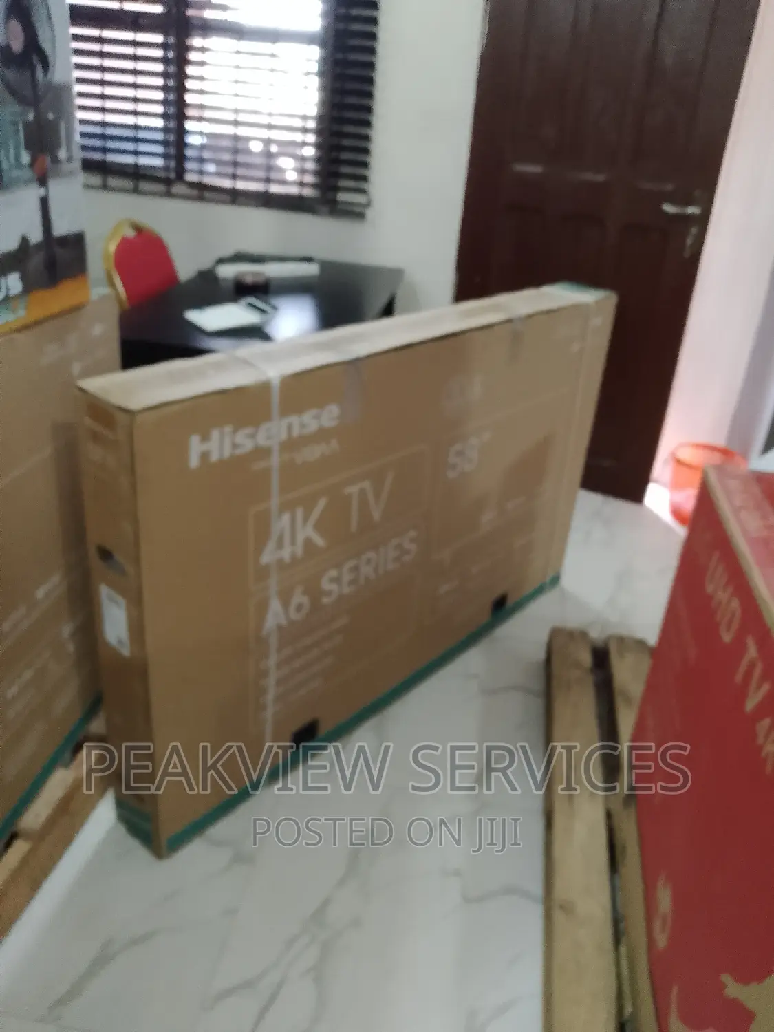 Quality Hisense 58' Smart Tv A6SERIES With Bluetooth
