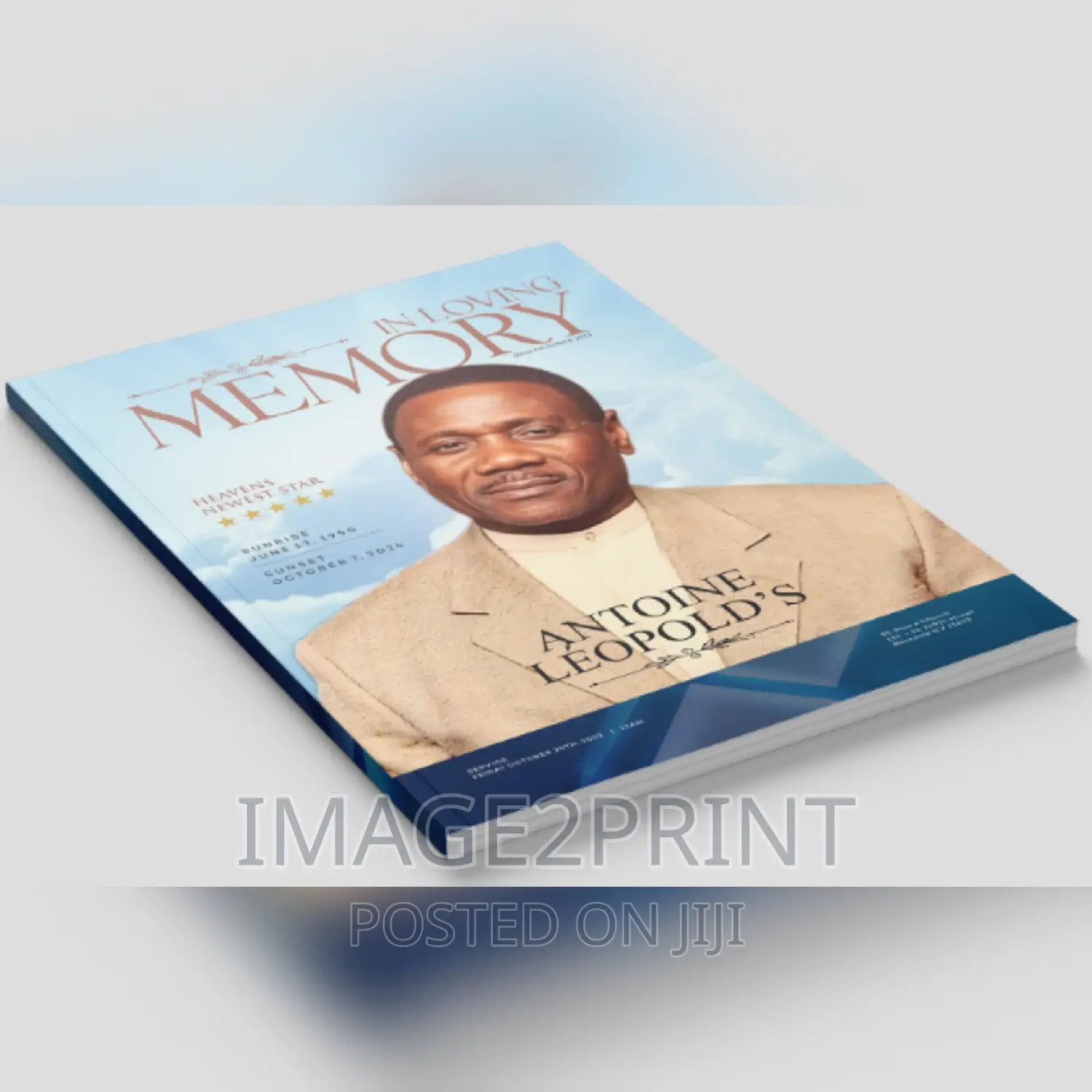 Funeral Program Printing