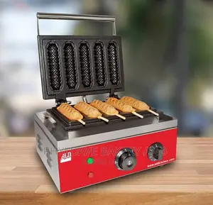 Hotdog Waffle on Stick Machine