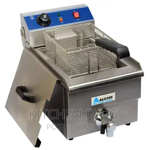 Industrial Electric Deep Fryer With Tap