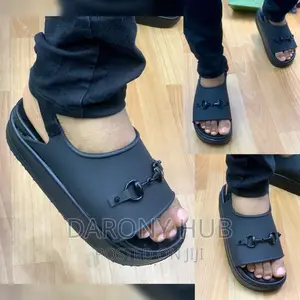 UNIQUE Luxury BLACK Sandals for Men