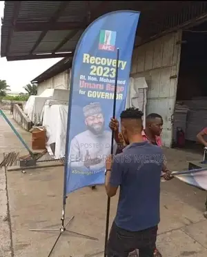 Feather Banners Production