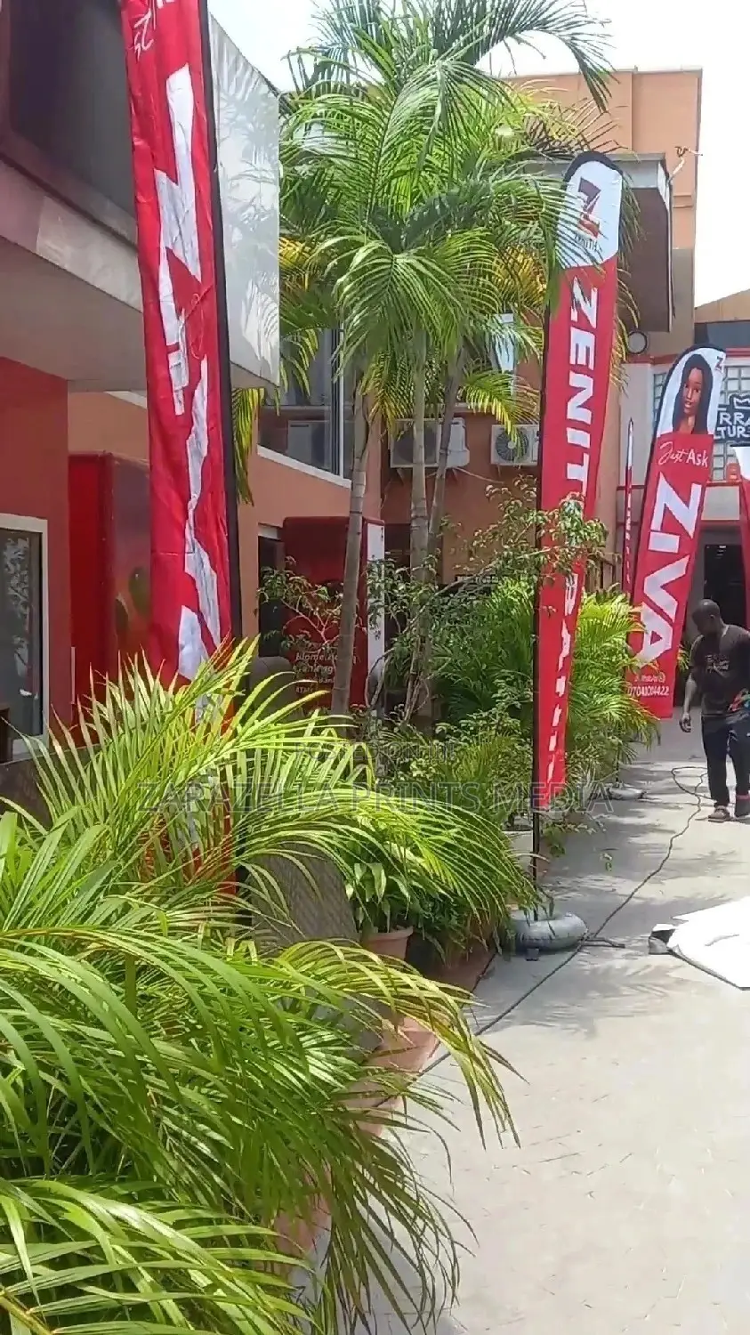Feather Banners Production