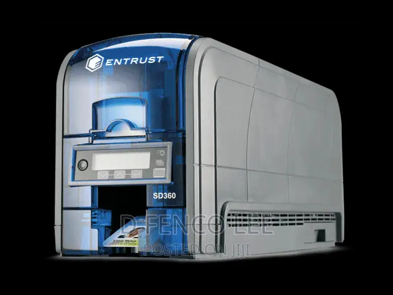 Entrust Sd360 Automatic Dual Sided Id Card Printer