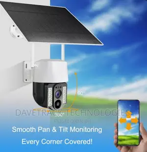 V380 PRO Security Camera - Battery Powered Solar Wifi Camera