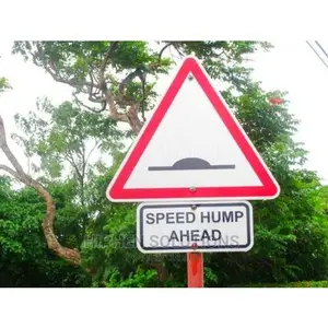 Safety Hump Warning Sign