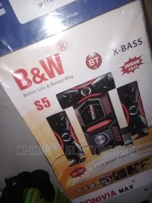 B W Home Theater System With Loud and Clear Bass