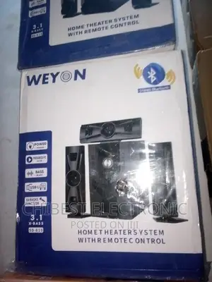 Brand New Weyon Home Theater With Remote Control