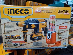 Ingco Lithium -Lon Cordless 20v Rotary Hammer Blender
