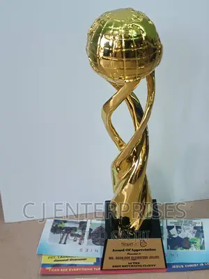 Trophy Award Plaque E789