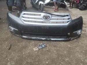 Complete Front Bumper Toyota Highlander 2012