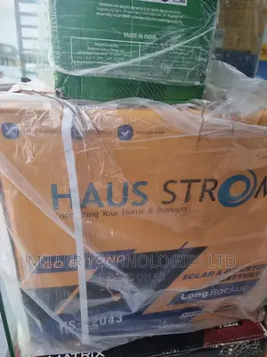 Haustrom 220ah 12v Tall Tubular India Battery
