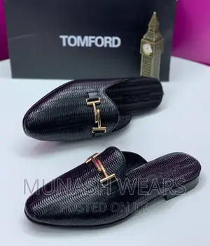 Tom Ford Leather Half Shoe
