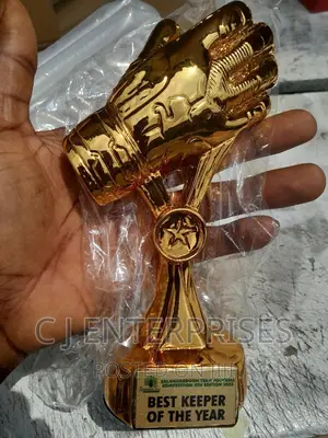 Best Goalkeeper Award Trophy