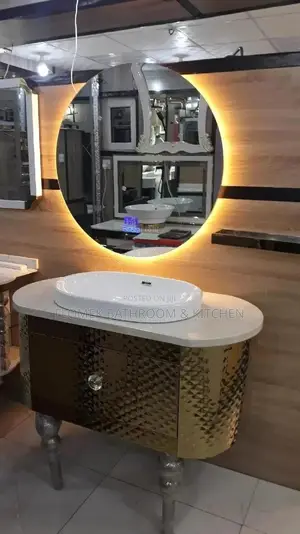 LED Mirror and Cabinet