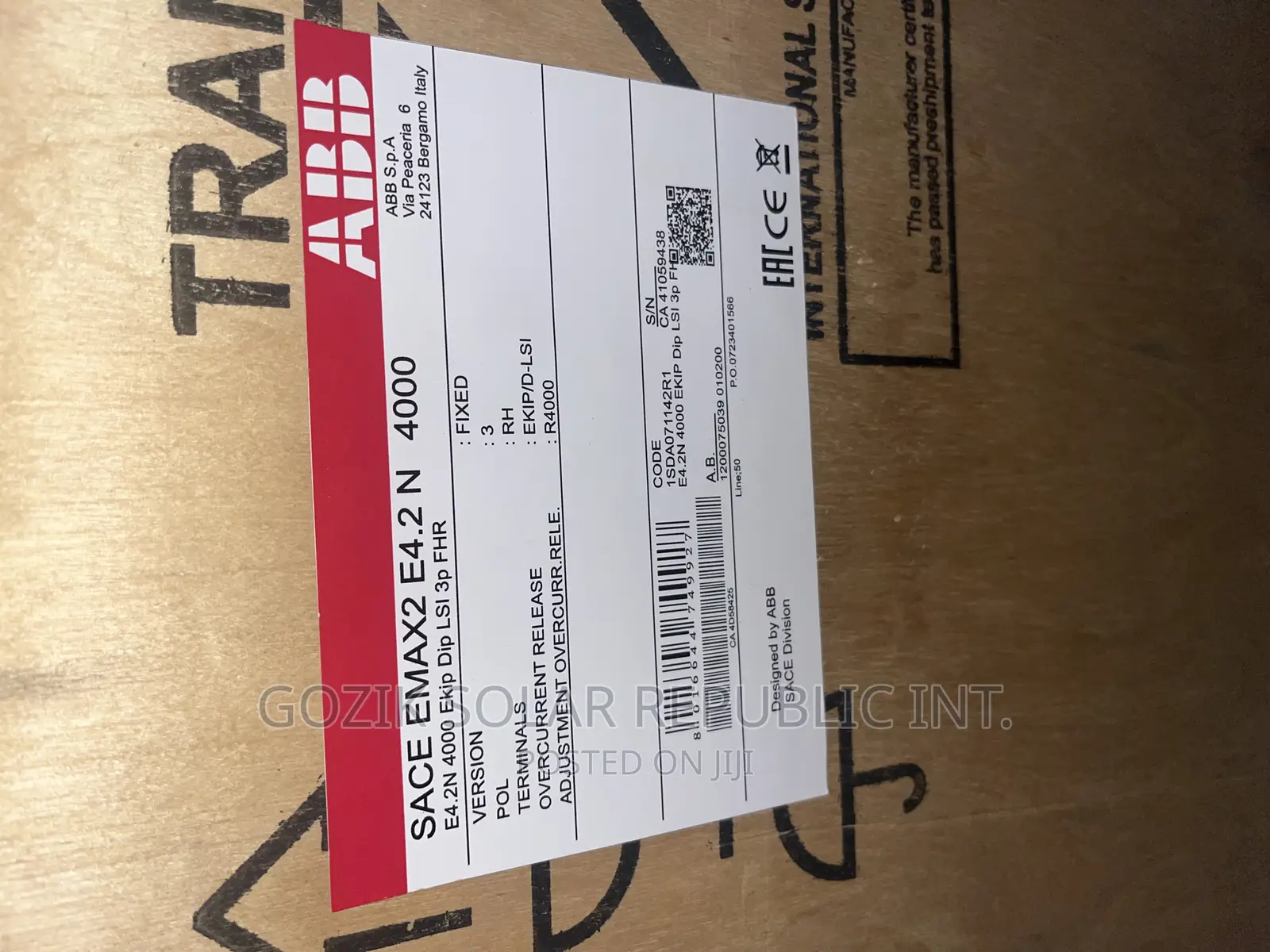 Abb Acb 4000A 4P