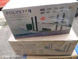 Polyester Home Theater System With Loud and Clear Bass