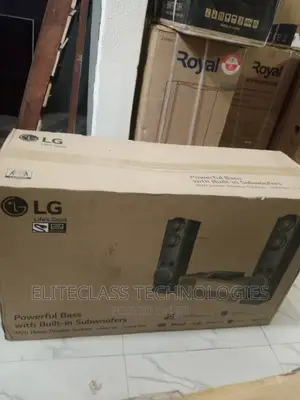New Durable LG DVD Home Theater System LHD687BG