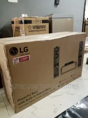 New Durable LG DVD Home 1250 Watts Theater System LHD687BG