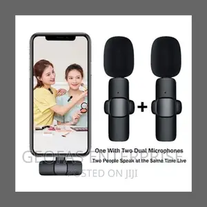 K9dual Wireless Microphone TYPEC Android Phones+ IOS Adapter