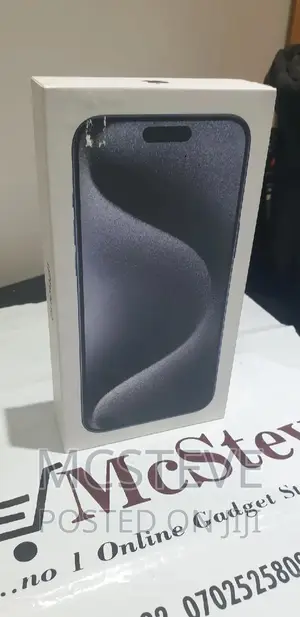 New Apple iPhone 15 Pro Max 256 GB Blue