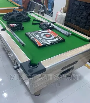 Marble Coin Snooker Board With Coin