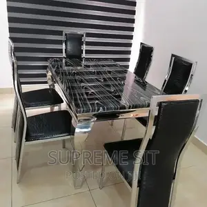 Executive Unique Marble Dinning Set