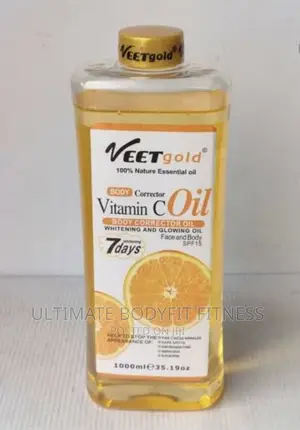Brand New Veet Gold Vitamin C Face Body 7days Glowing Oil