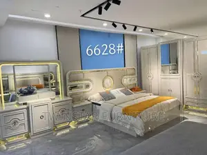 New Modern Luxury Set of Bed With Wardrobe