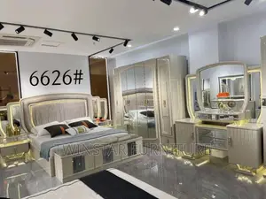 New Modern Luxury Set of Bed With Wardrobe