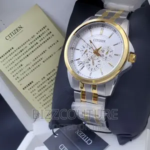 Original CITIZEN Silver Steel Chain Watch Available in Store