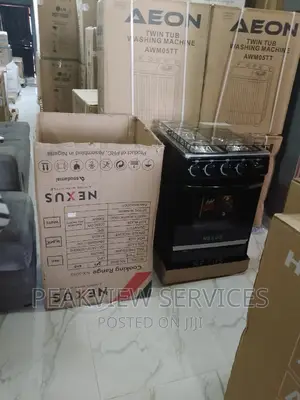 Brand New Nexus(NX-5055) 3+1 Gas Cooker