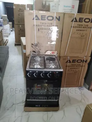 Brand -New 3+1 Electric Gas Cooker With Oven(Nx-5055)
