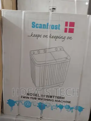 Original Scanfrost 7kg Twin Tub Manual Washing Machine