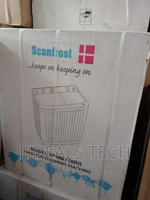 New Scanfrost 7kg Wash Twin Tub Manual Washing Machine
