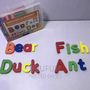 Wooden Alphabet-52 Uppercase and Lowercase Letters,Montessor