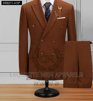 Quality Bespoke Daro Double Breasted Men's Suit