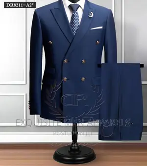 Latest Double Breasted Turkish Men's Suit
