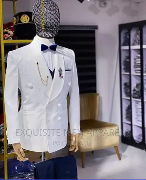 Quality Italian Style Bespoke Tuxedo Men's Suit