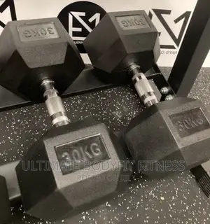 Brand New 30kg Hex Dumbbell