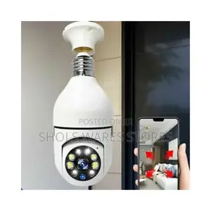 360° Wifi Camera | Panoramic CCTV Bulb