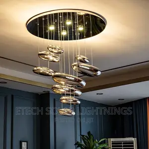 Exclusive Luxury 800mm L E D Dropping Chandelier Light