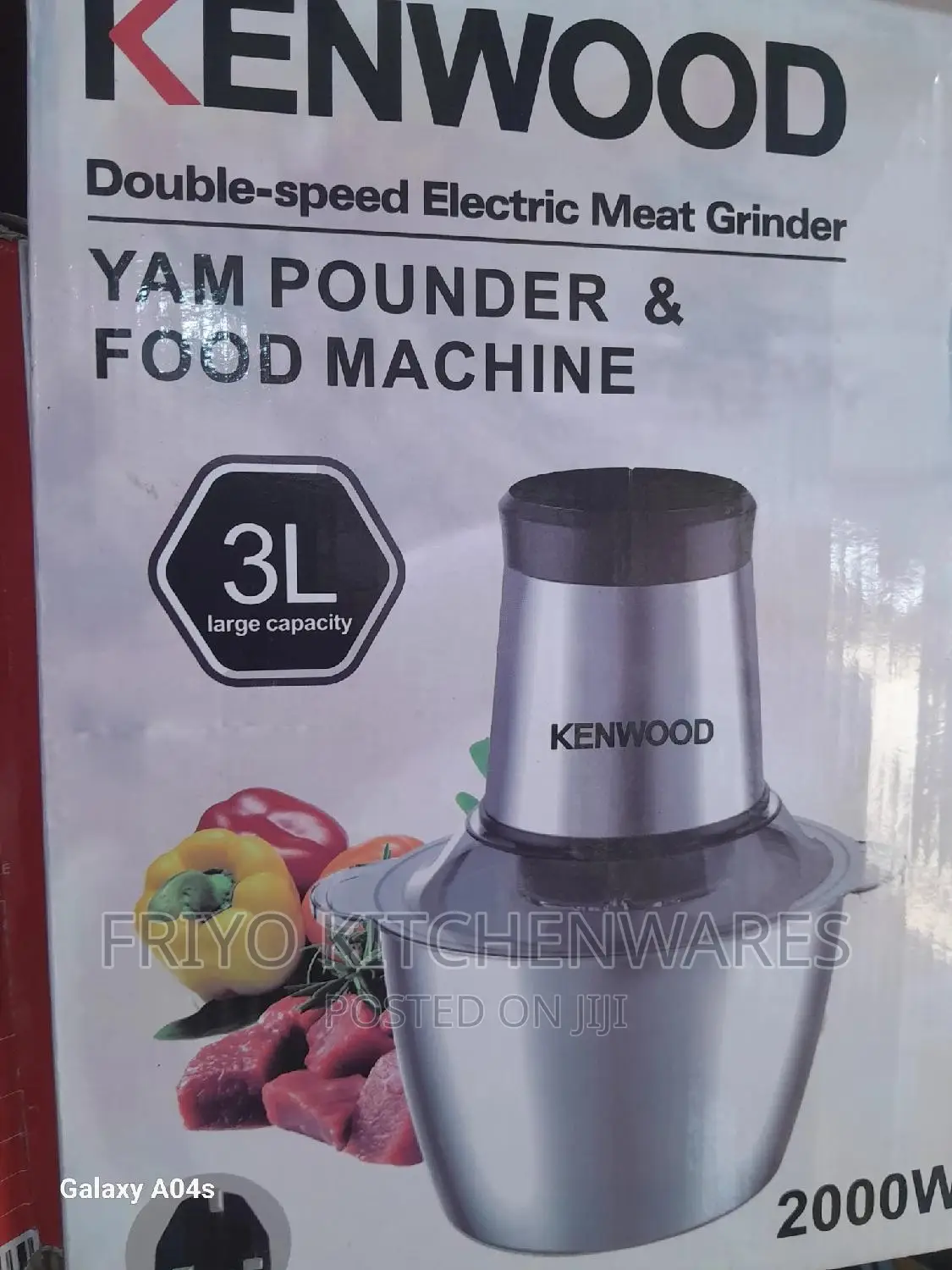 3 Litres Muitifunctional /Yam Pounder