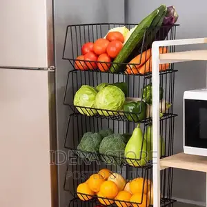 5 Layers Trolley Storage Basket